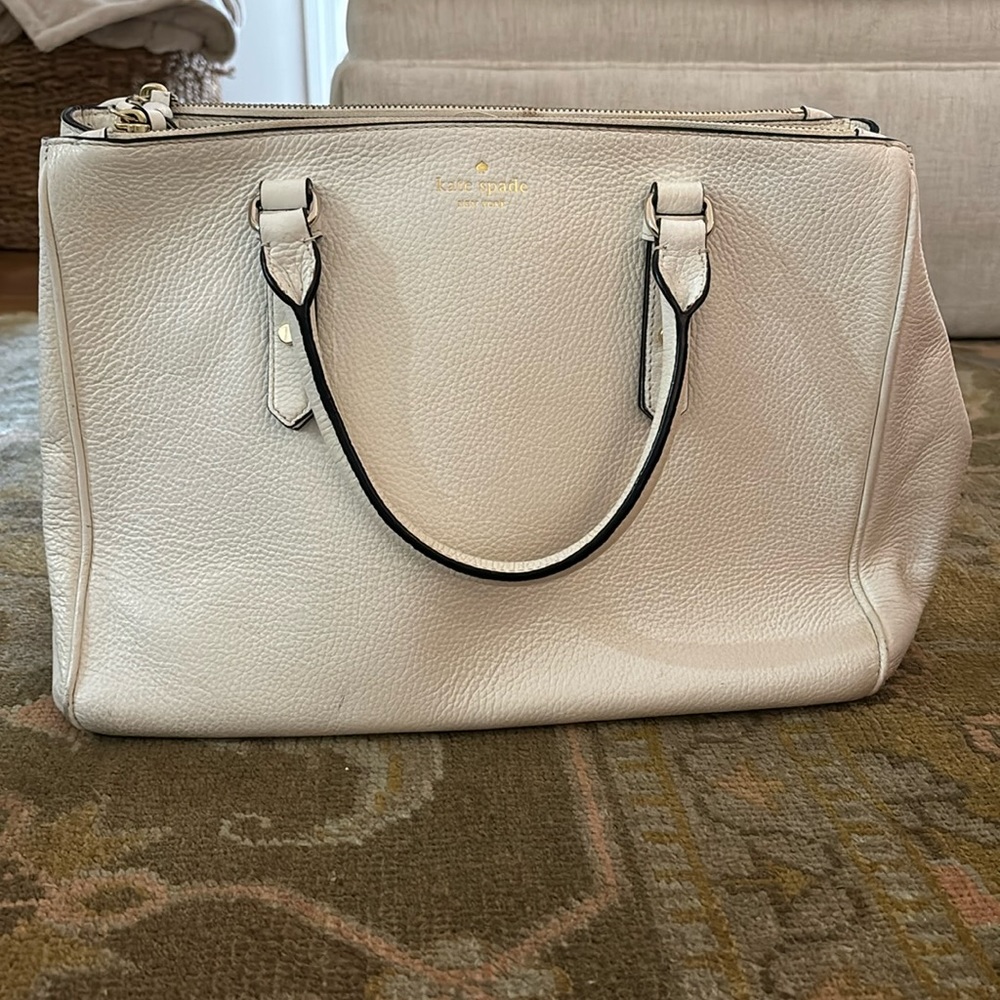 Kate Spade white handbag